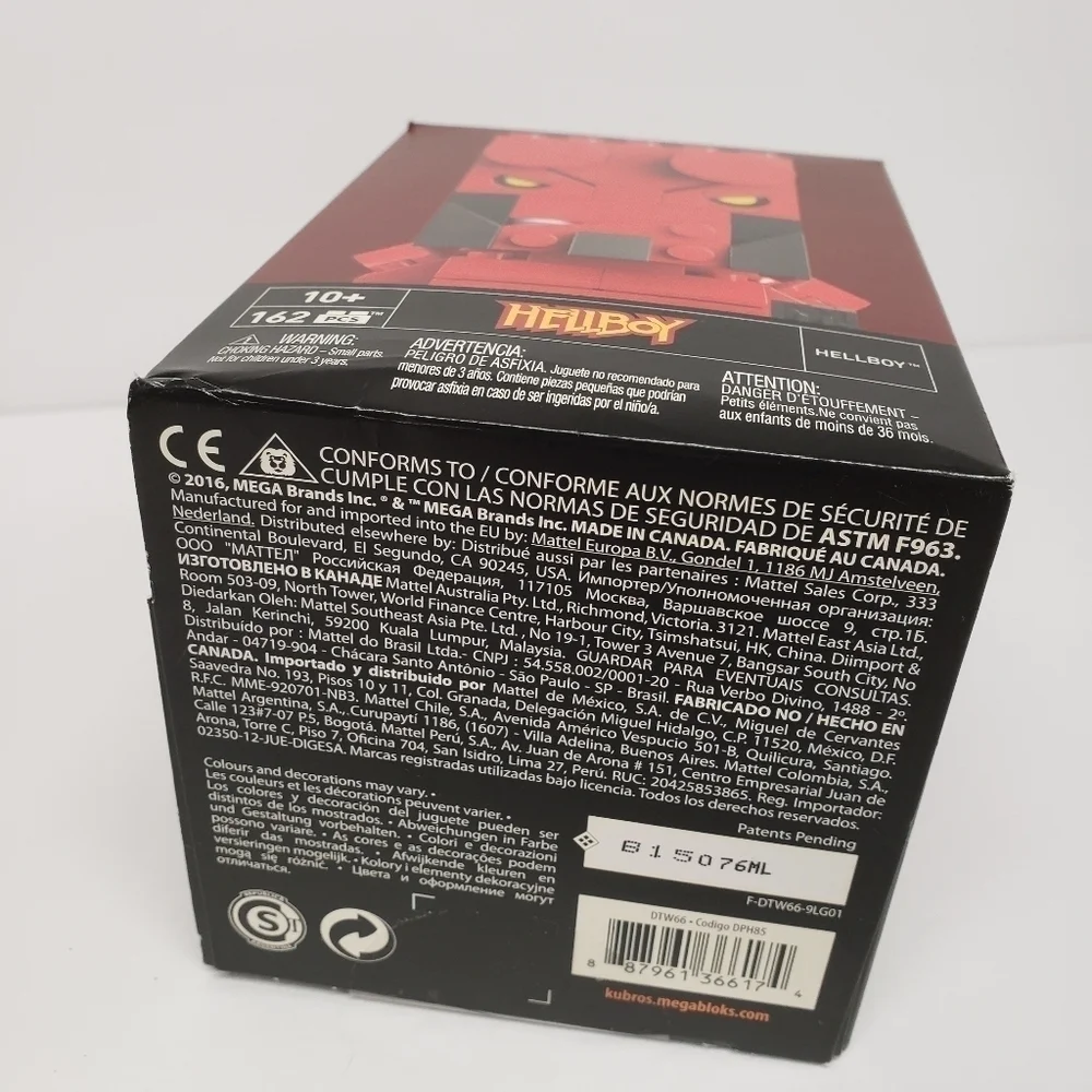 Mega Bloks Hellboy 162 Pieces 2016 Figure